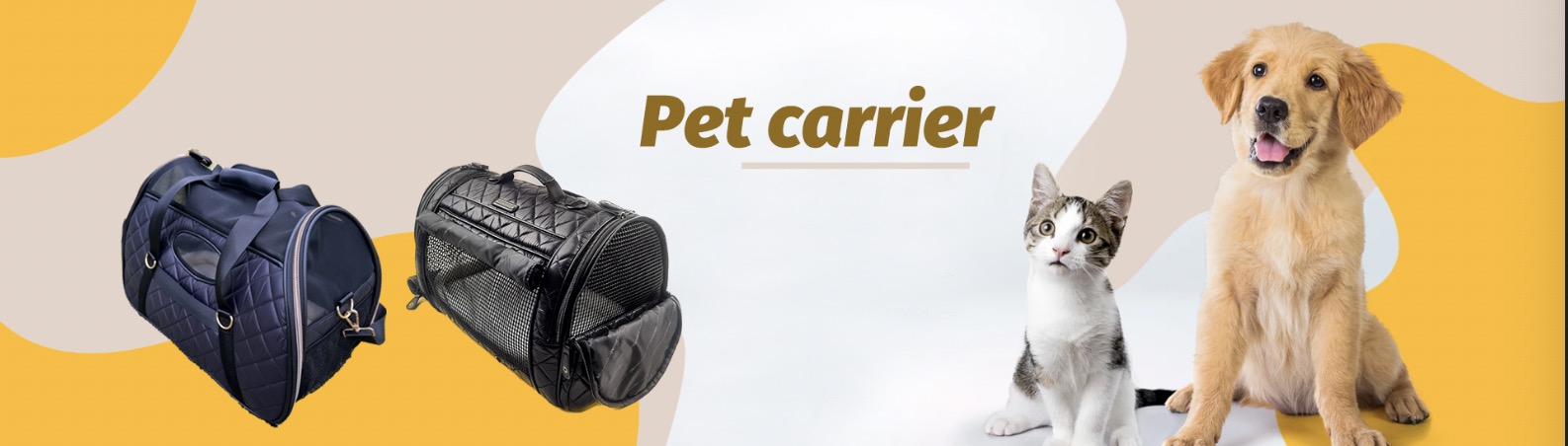 Quilted Pet carrier