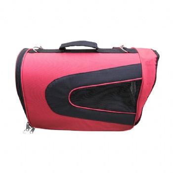 Foldable Red Pet Carrier
