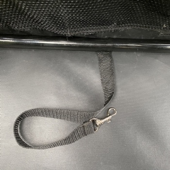 Portable Soft Black Dog Crate