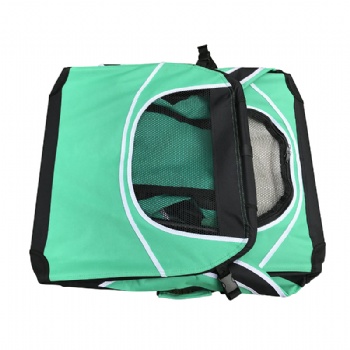 Portable Soft Green Dog Crate