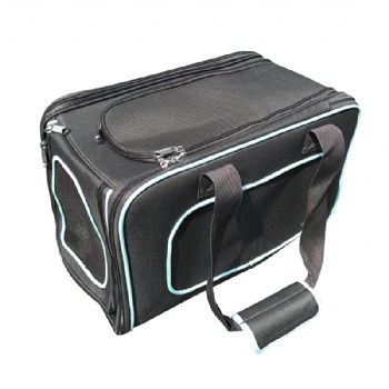 Foldable Dark Coffee Pet Carrier