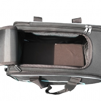 Foldable Dark Coffee Pet Carrier