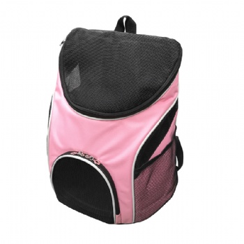 Foldable Pink Pet Backpack, Pet Carrier