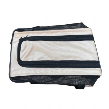 Foldable Beige Pet Carrier