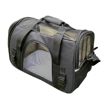 Foldable Black Pet Carrier